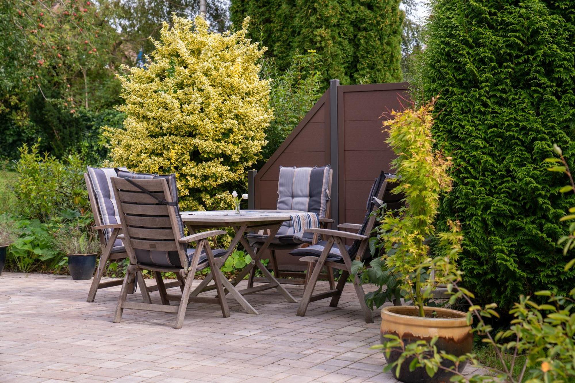 Ferienhaus Seeschwalbe Mit Grossem Garten Eckernförde Exterior foto